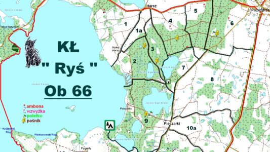 Obwód łowiecki nr.66 Koła Łowieckiego Ryś Giżycko