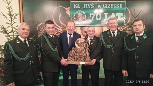 70-lat Koła Łowieckiego RYŚ w Giżycku