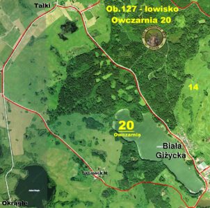 Obwód Łowiecki 127 Koła Łowieckiego Ryś Giżycko