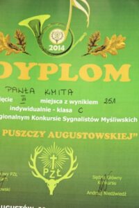 SYGNALIŚCI Koła Łowieckiego Ryś w Giżycku