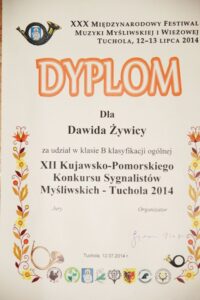 SYGNALIŚCI Koła Łowieckiego Ryś w Giżycku